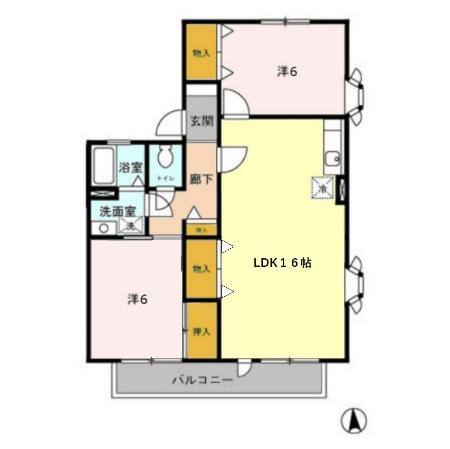 パークサイドM&Tの間取り