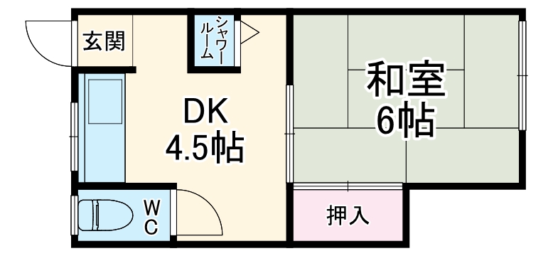 正風荘の間取り