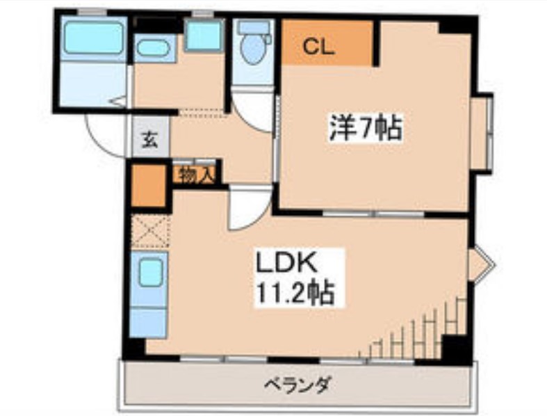 リアークビルの間取り