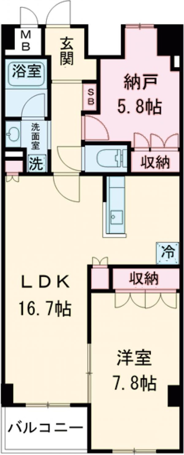 サンジョイアゼロの間取り