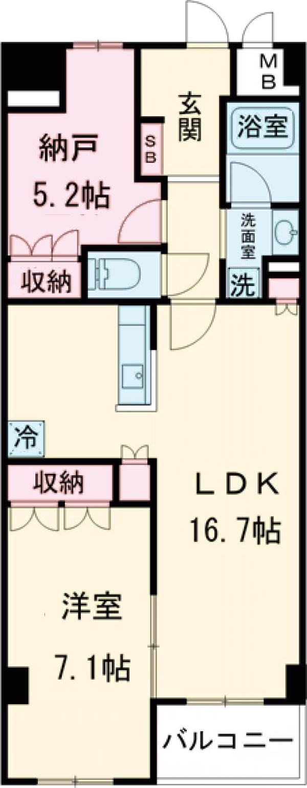 サンジョイアゼロの間取り