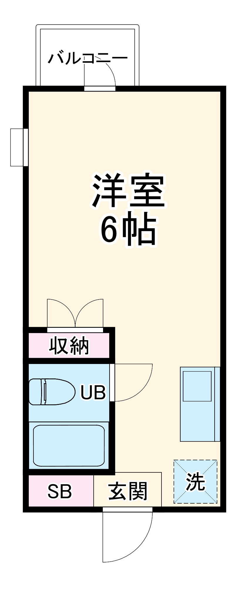 ボヌール冨士の間取り