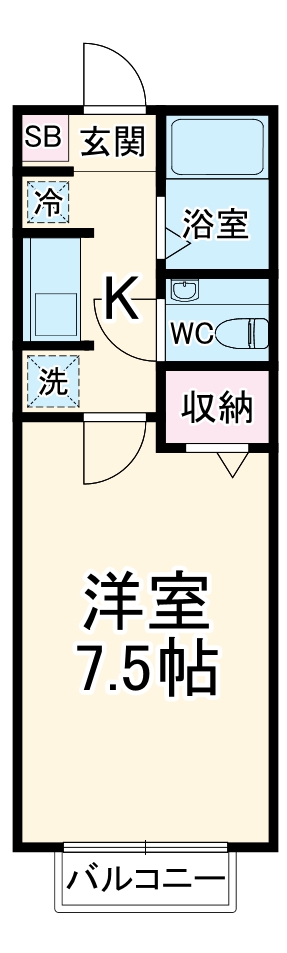 シエナの間取り