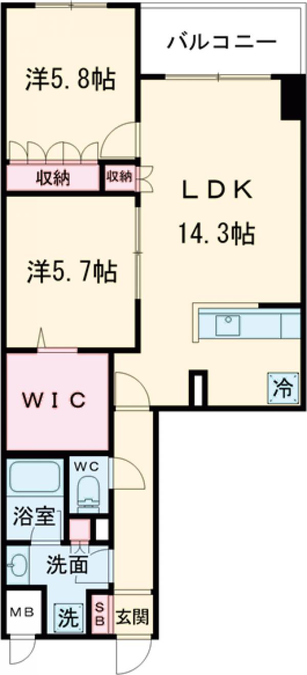 サンジョイアゼロの間取り