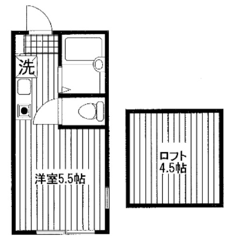エターニティ鶴見の間取り
