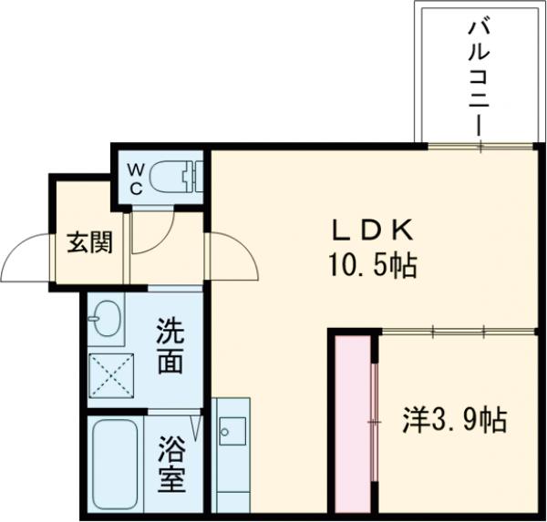 GARDENIA茨木の間取り