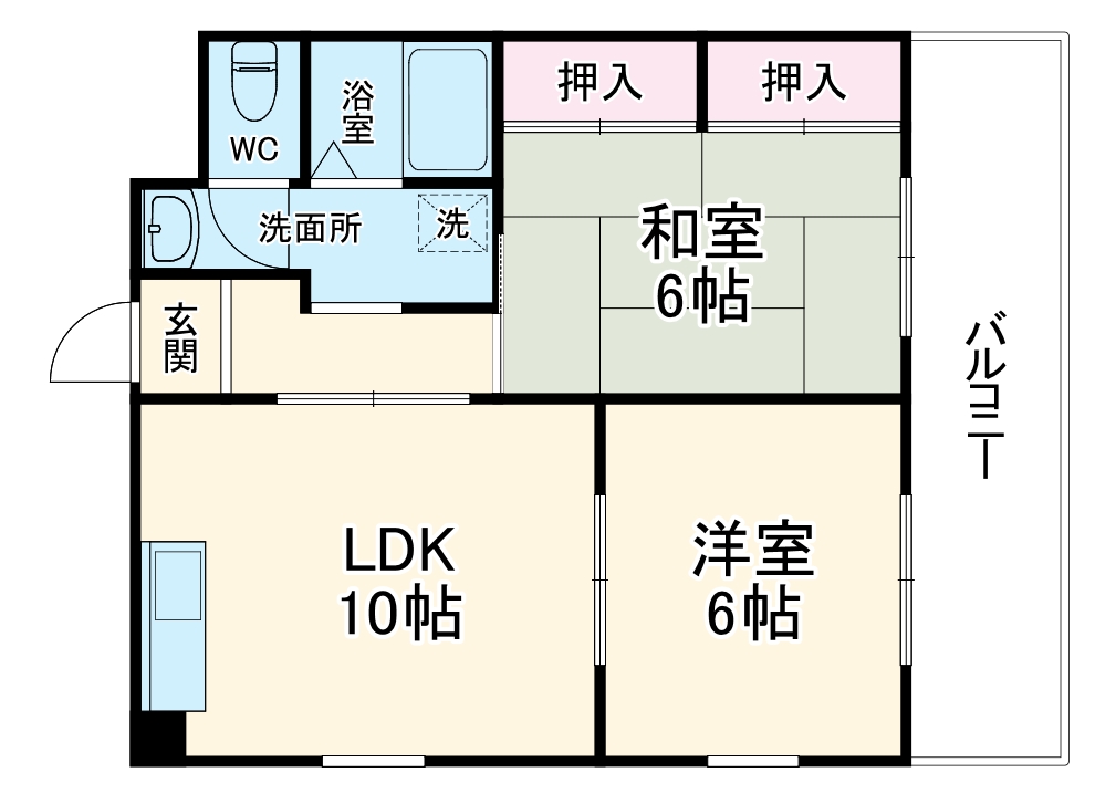 シャルム88の間取り
