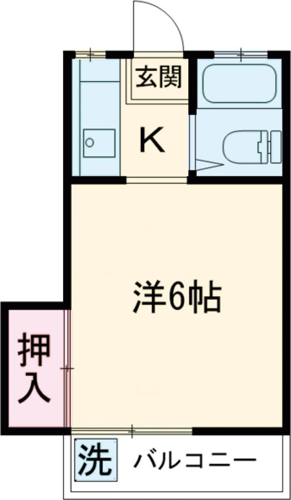 樋口荘の間取り
