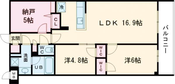 S-RESIDENCE富士見ヶ丘affordの間取り