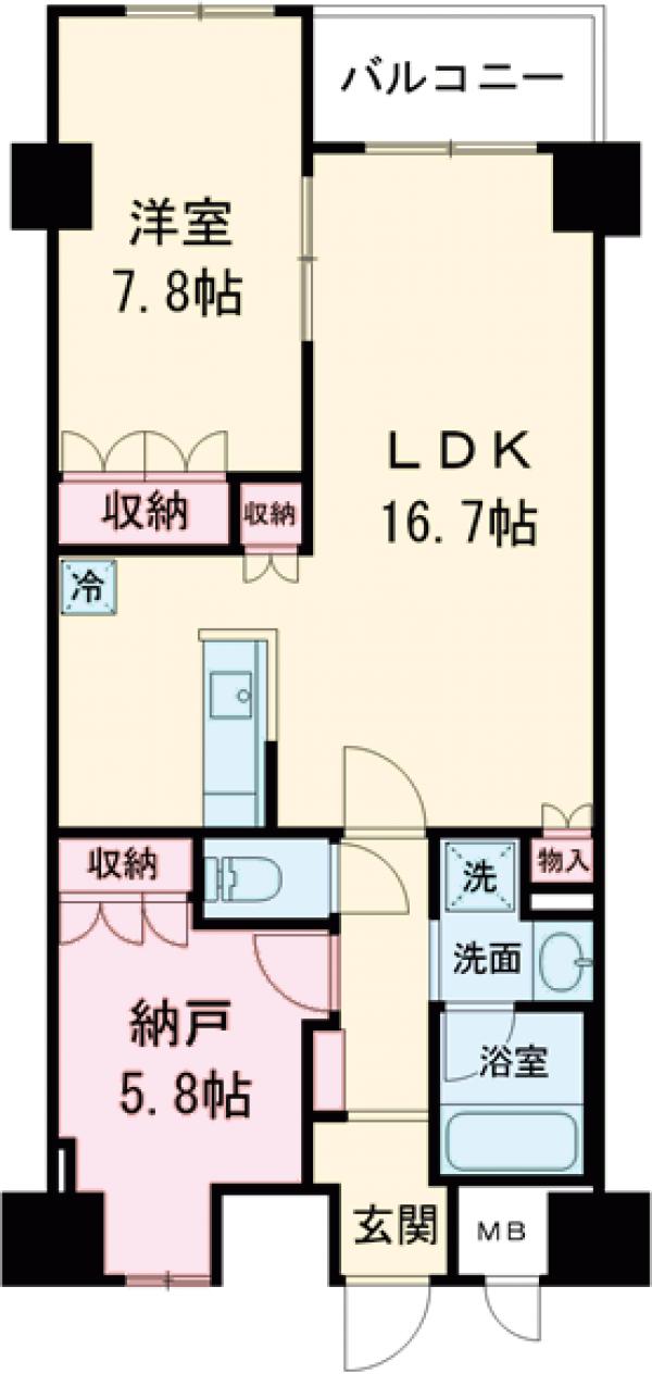 サンジョイアゼロの間取り