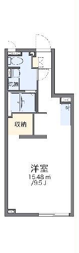 アルクリパリーザ　Ｔの間取り
