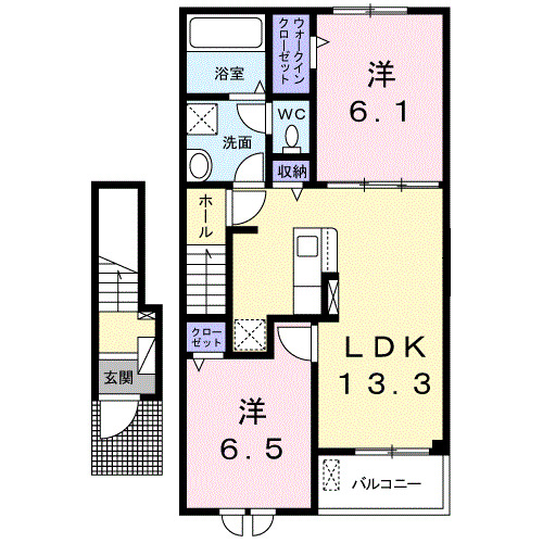 プレッソの間取り