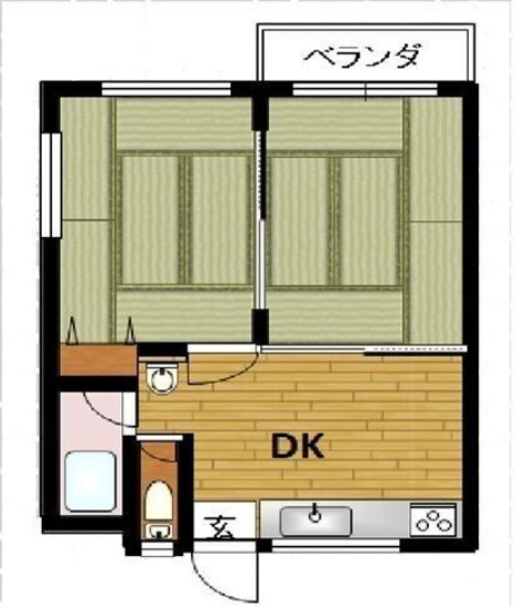 第3日鶴ビルの間取り