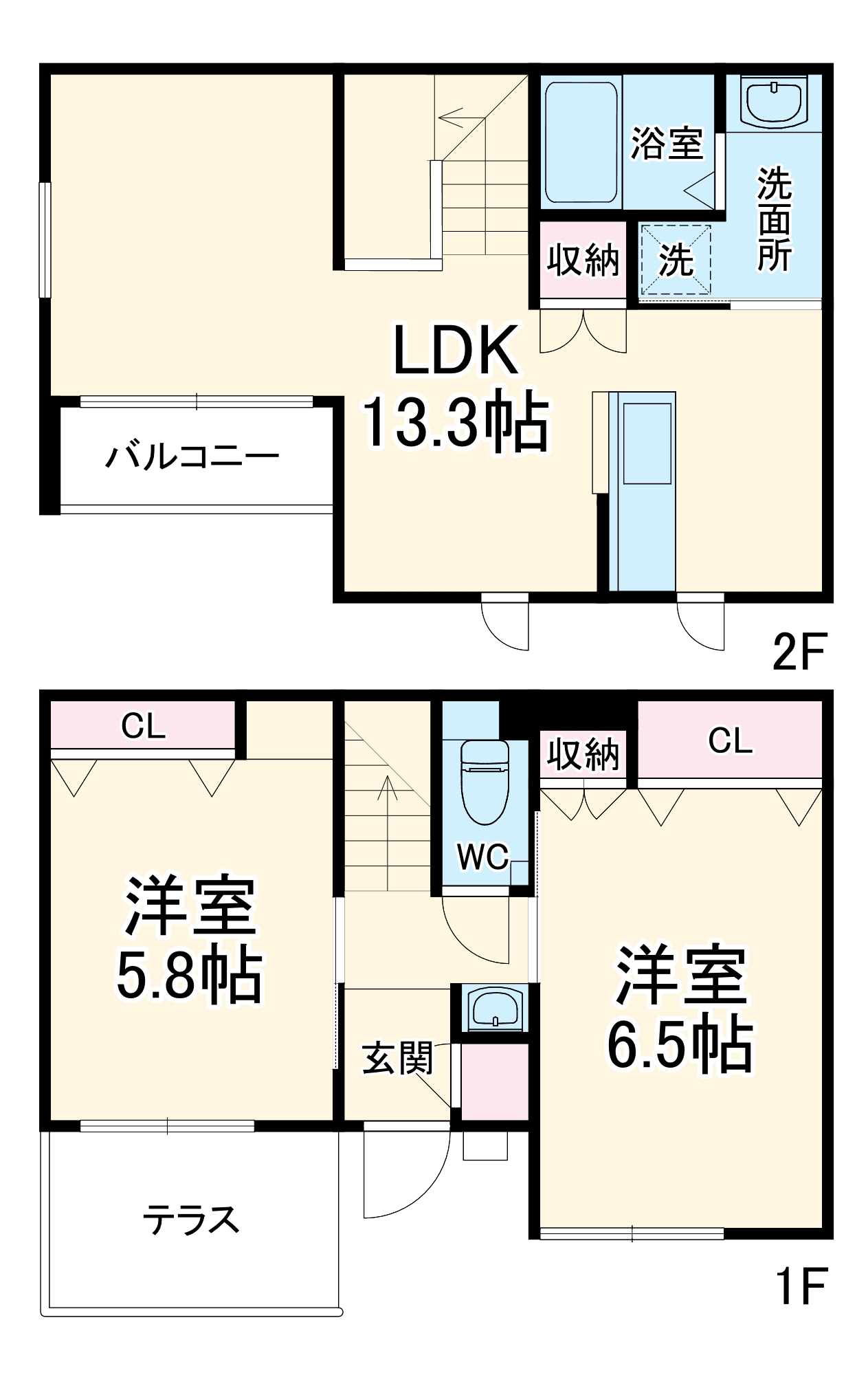 CASA MICHIの間取り