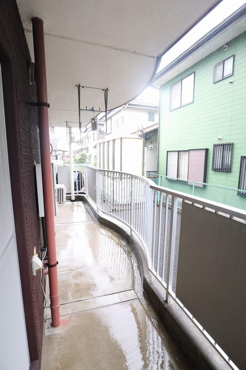 12/21 バルコニー