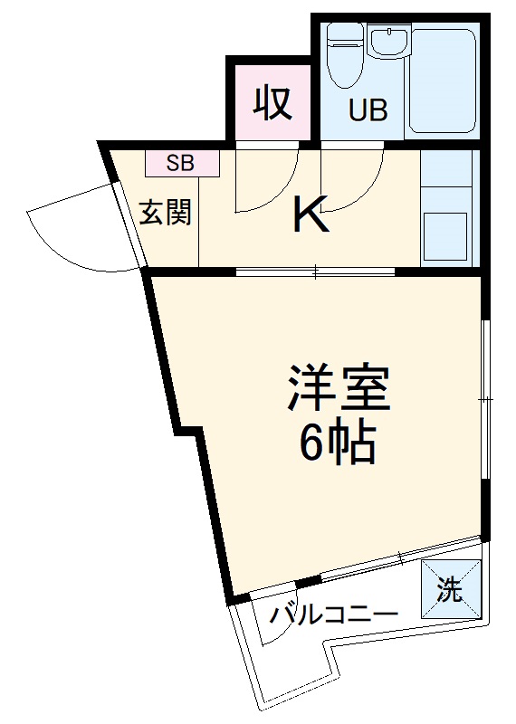 コーポエレガンスの間取り