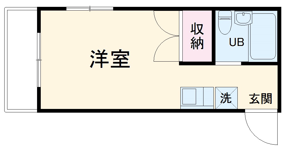 イントレJ第一ビルの間取り