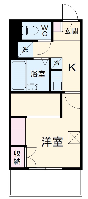 フォルティーナ戸田の間取り