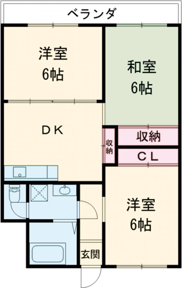 タツミ曰佐の間取り