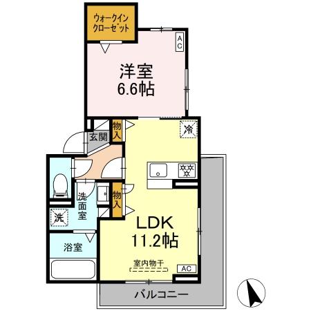 リッツハウスIIの間取り