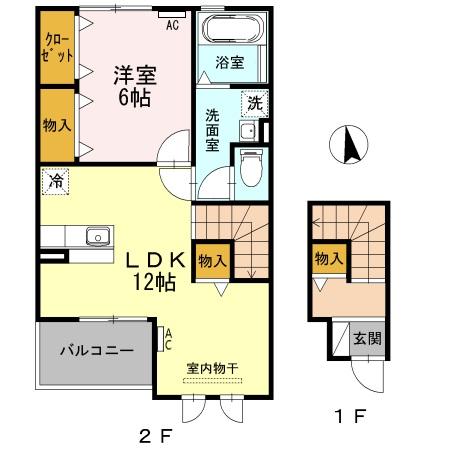 カルペスターレの間取り