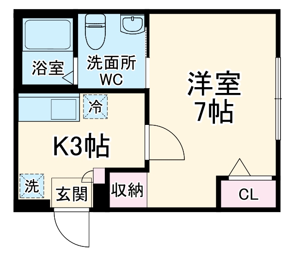 ミネット桜ヶ丘の間取り