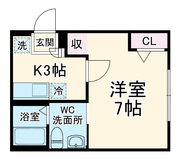 ミネット桜ヶ丘の間取り