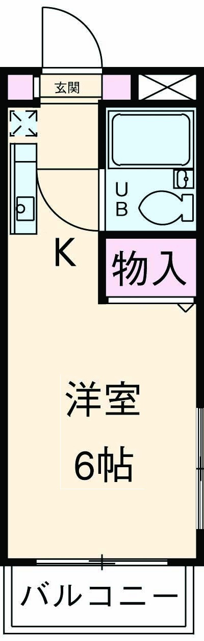 パレドール八王子Ⅱの間取り