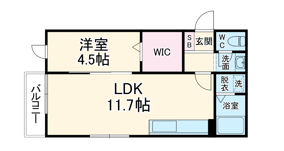 Mirador Sakuraの間取り
