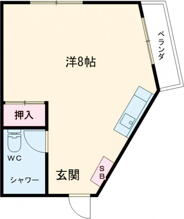 マルロク荘の間取り