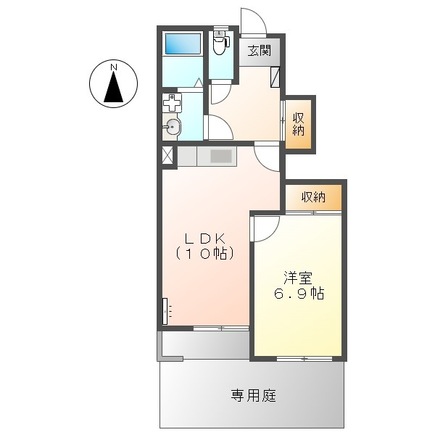 アシューレ広の間取り