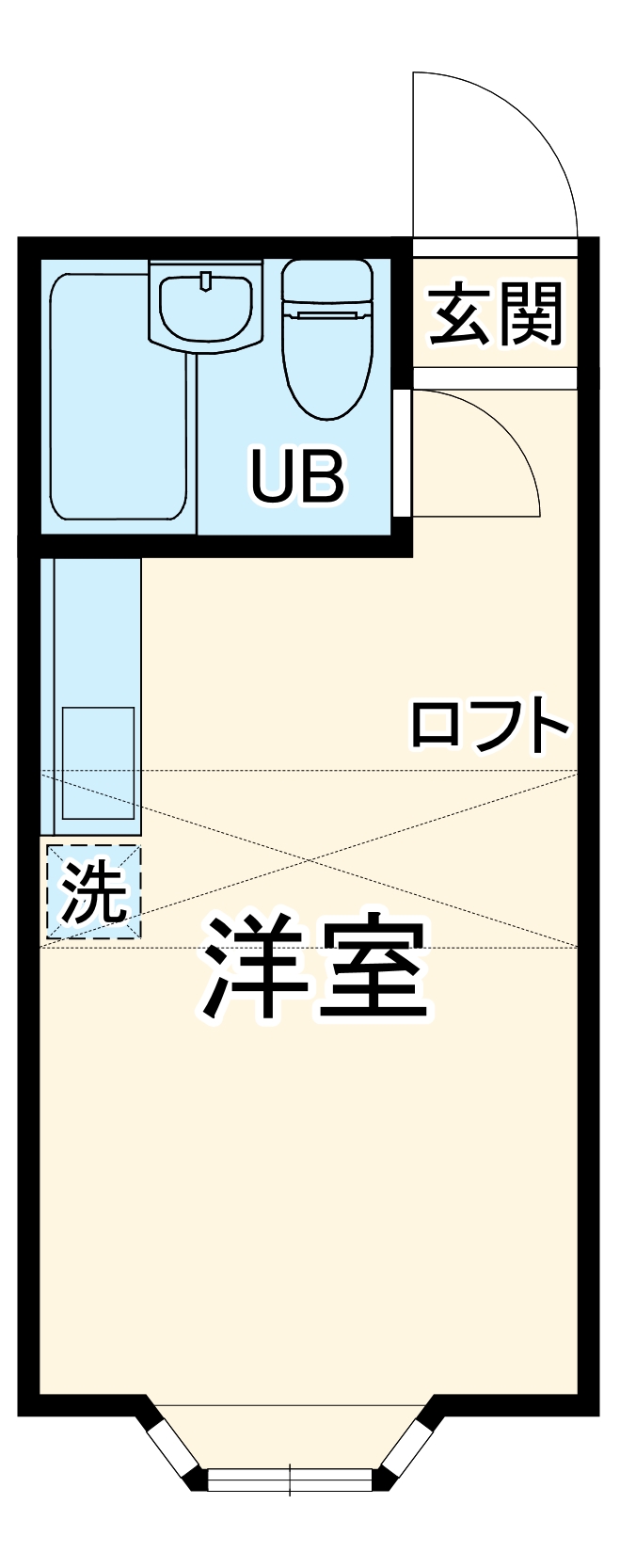 SURF HOUSEの間取り