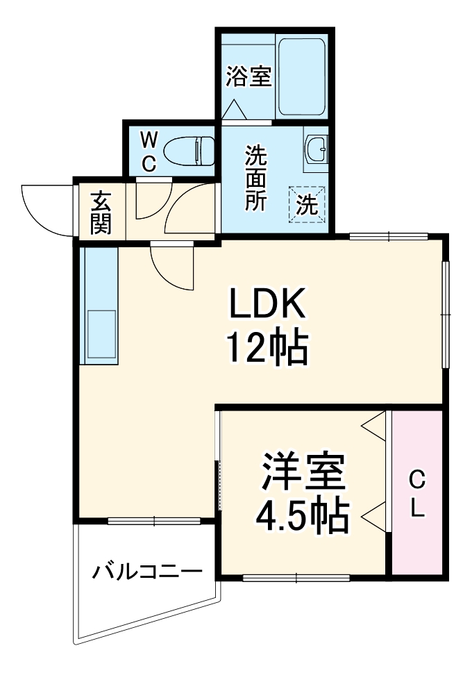 エクシードプラザ豊中の間取り