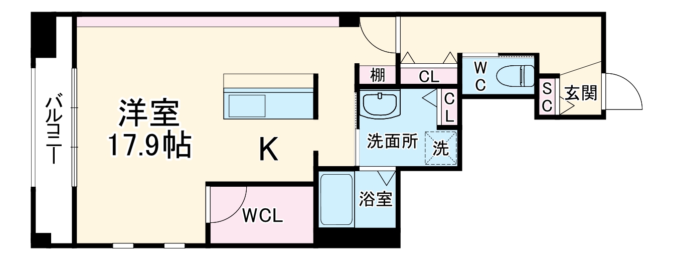ドリームソフィア神田町の間取り