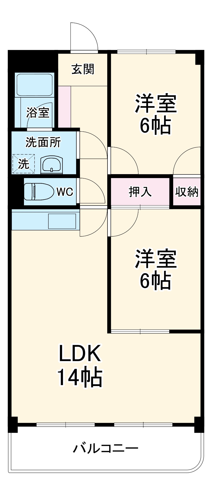 La riviereの間取り