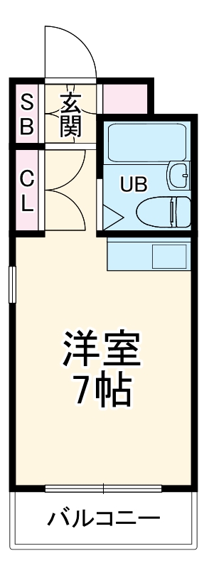 サングレイス星川の間取り