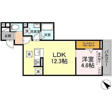 サンパティーク三方原の間取り