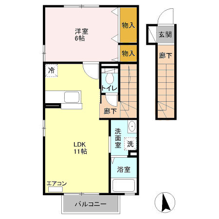 ゼファーコーポの間取り