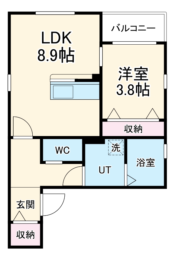 MS 西志賀の間取り