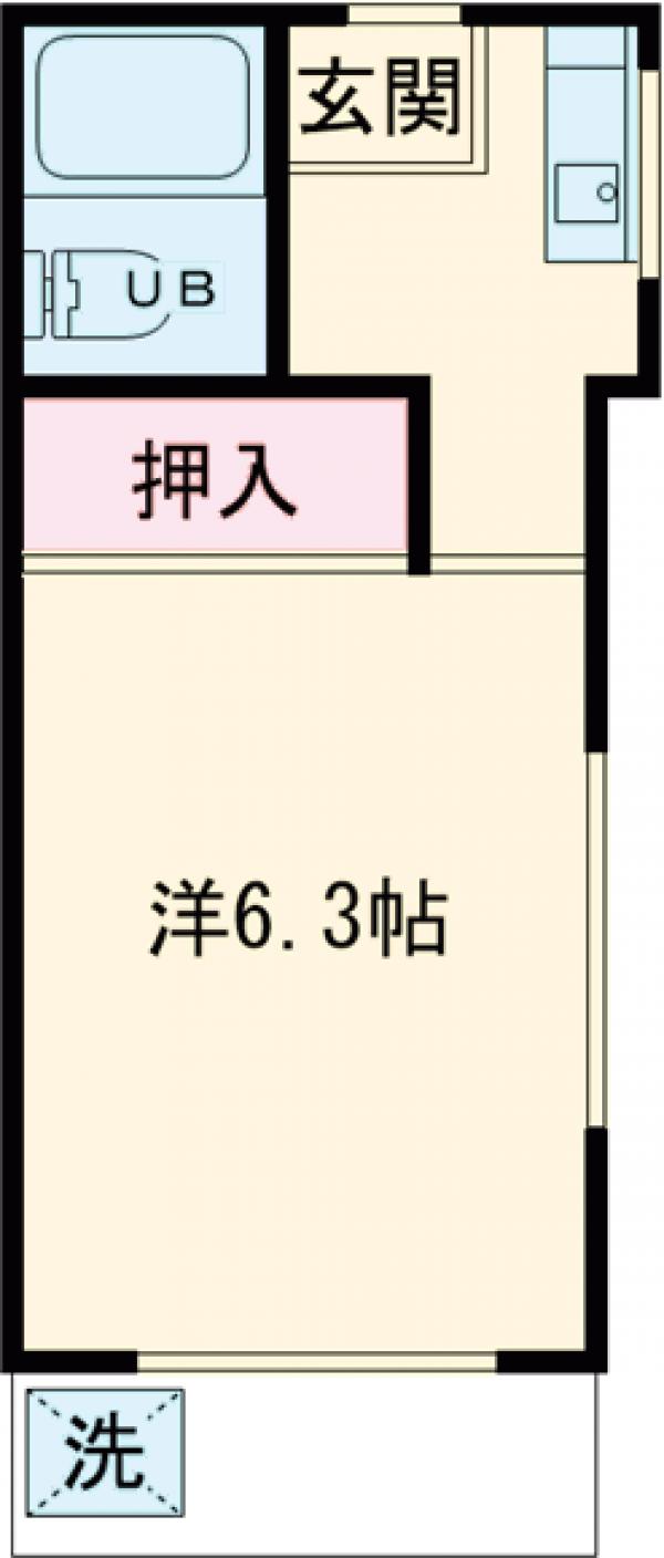 K&Kハイツの間取り