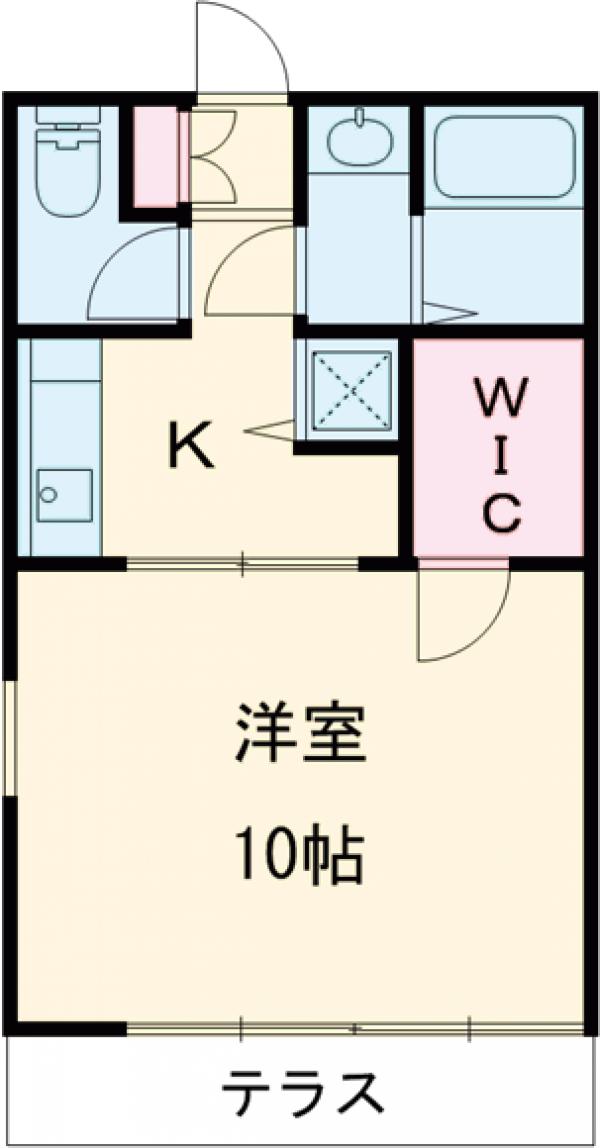 クローバーハイツの間取り