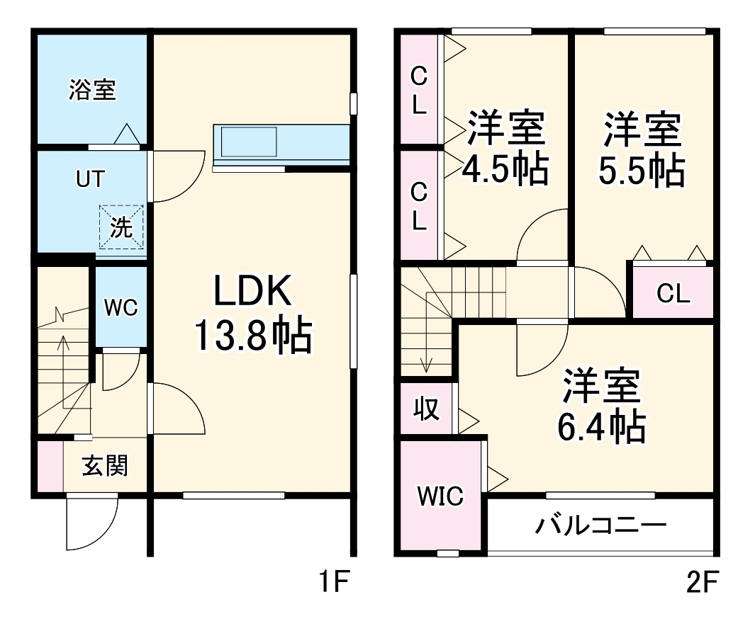 Merveill Ⅰの間取り