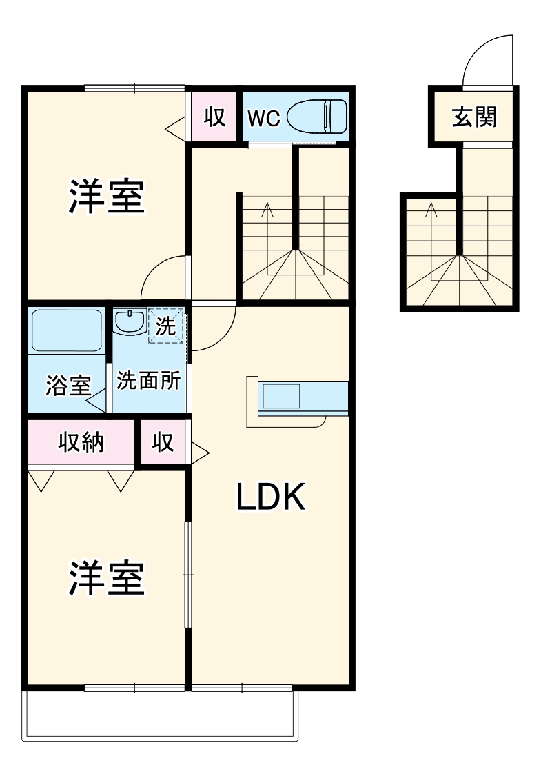 SUN MALLの間取り