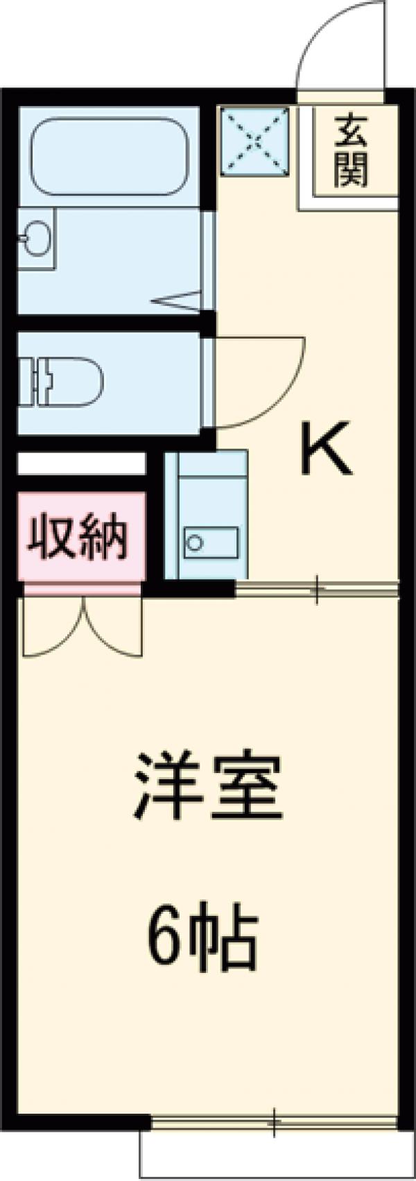 リーバイスハイツⅡの間取り