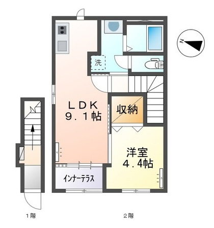 MaisonTakahashi(メゾンタカハシ)の間取り