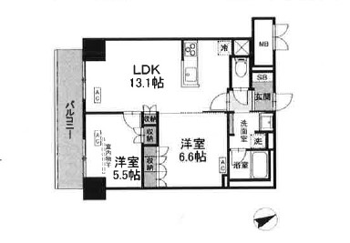 サンジョイアゼロの間取り