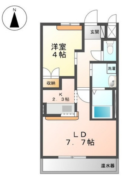 グローブ コートの間取り