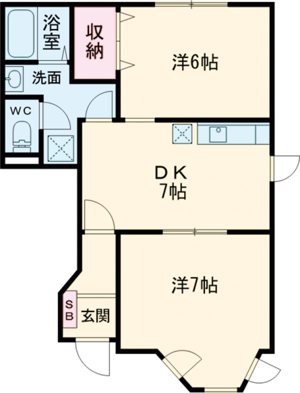 プレイスメゾンIの間取り