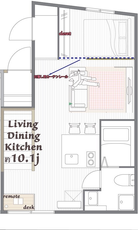 ザ・エトワール北千住の間取り