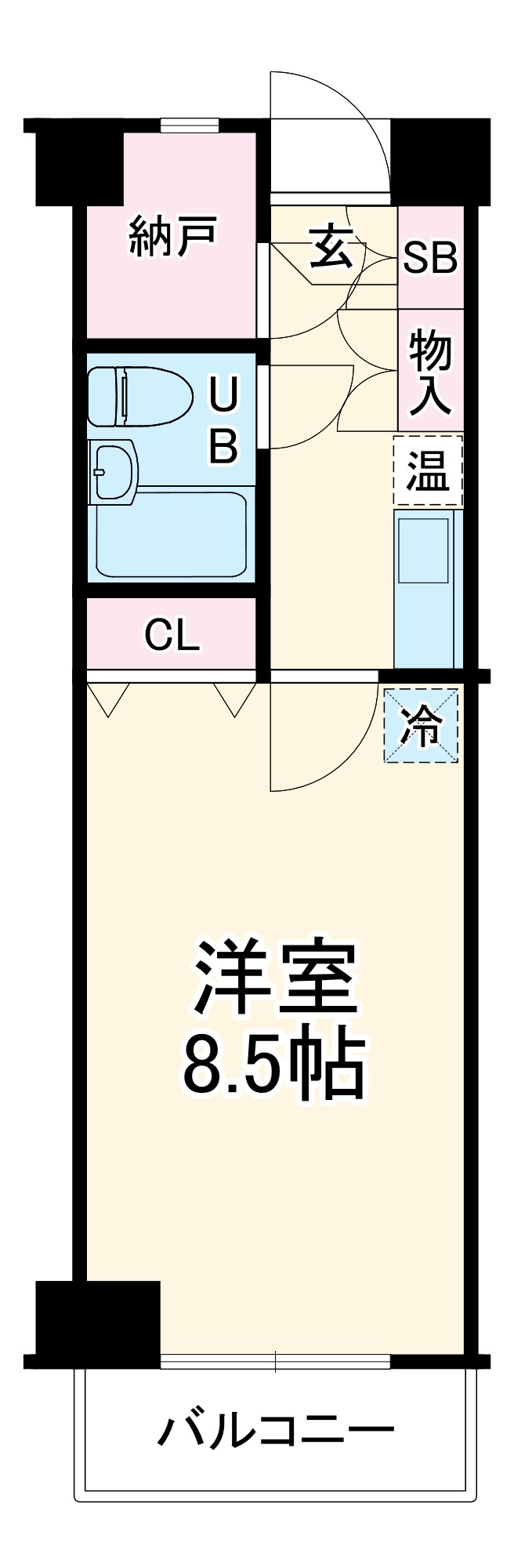 まちのもり本町田の間取り